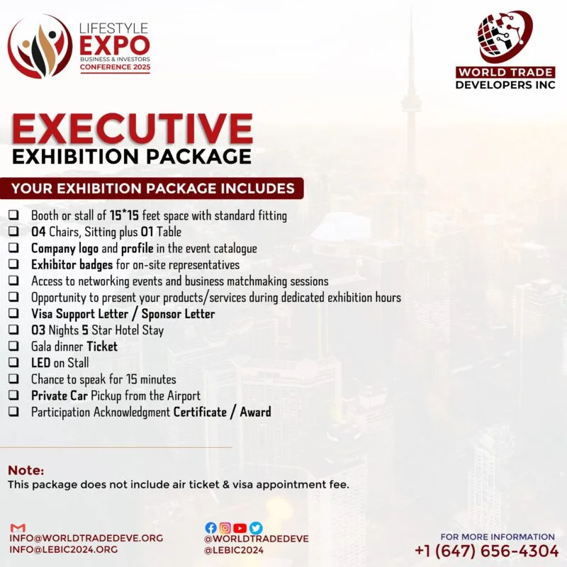 executive exhibition package